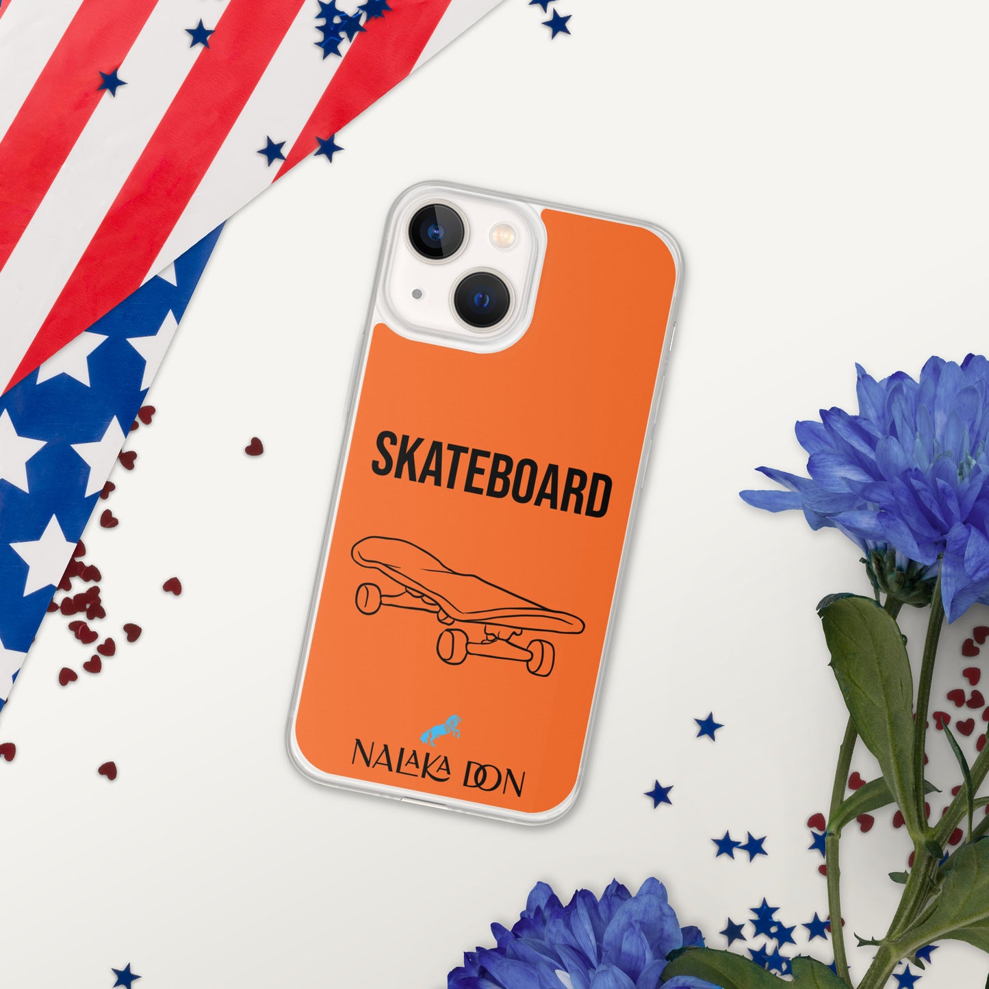 Skateboard - Clear Case for iPhone®