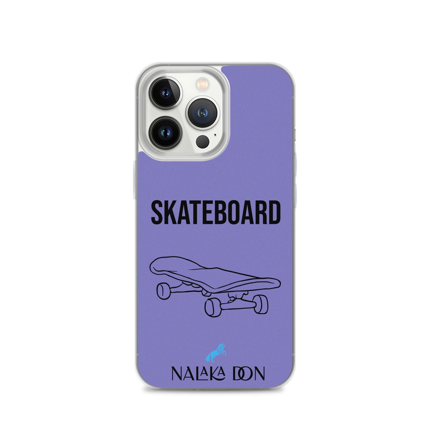 Skateboard - Clear Case for iPhone®