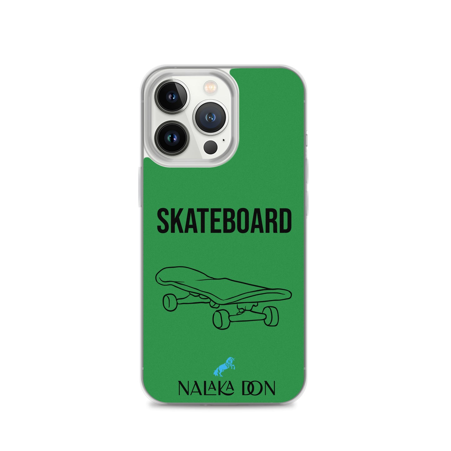 Skateboard - Clear Case for iPhone®