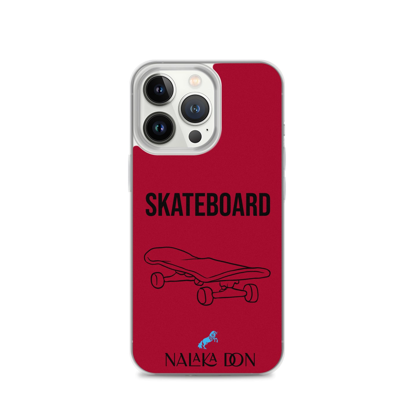 Skateboard - Clear Case for iPhone®
