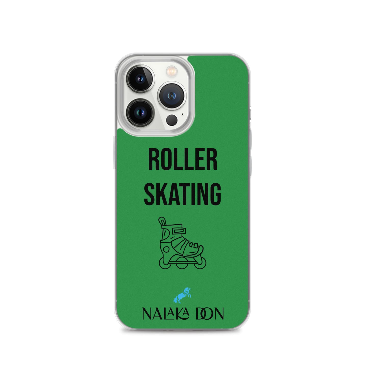 Roller Skating - Clear Case for iPhone®