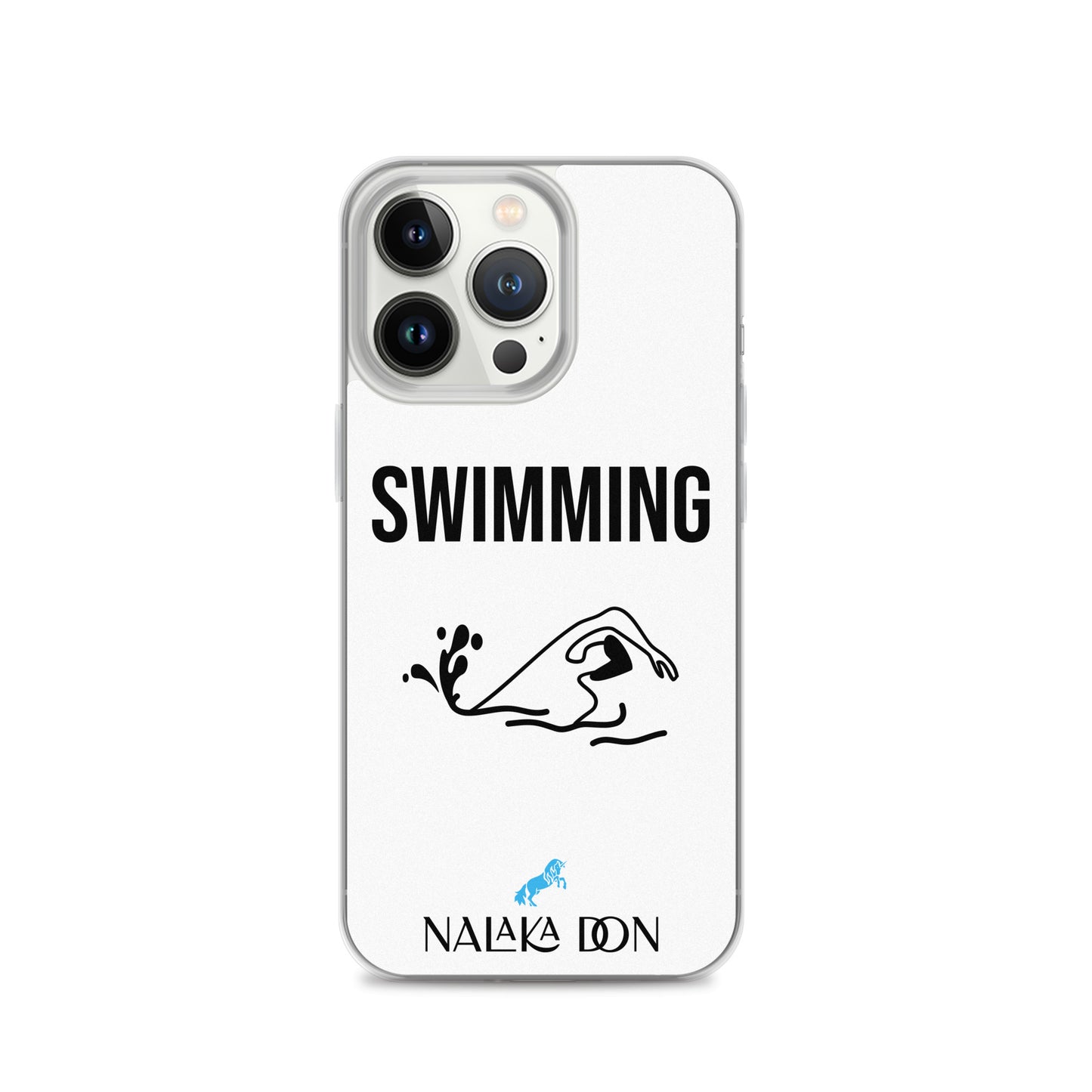 Swimming - Clear Case for iPhone®