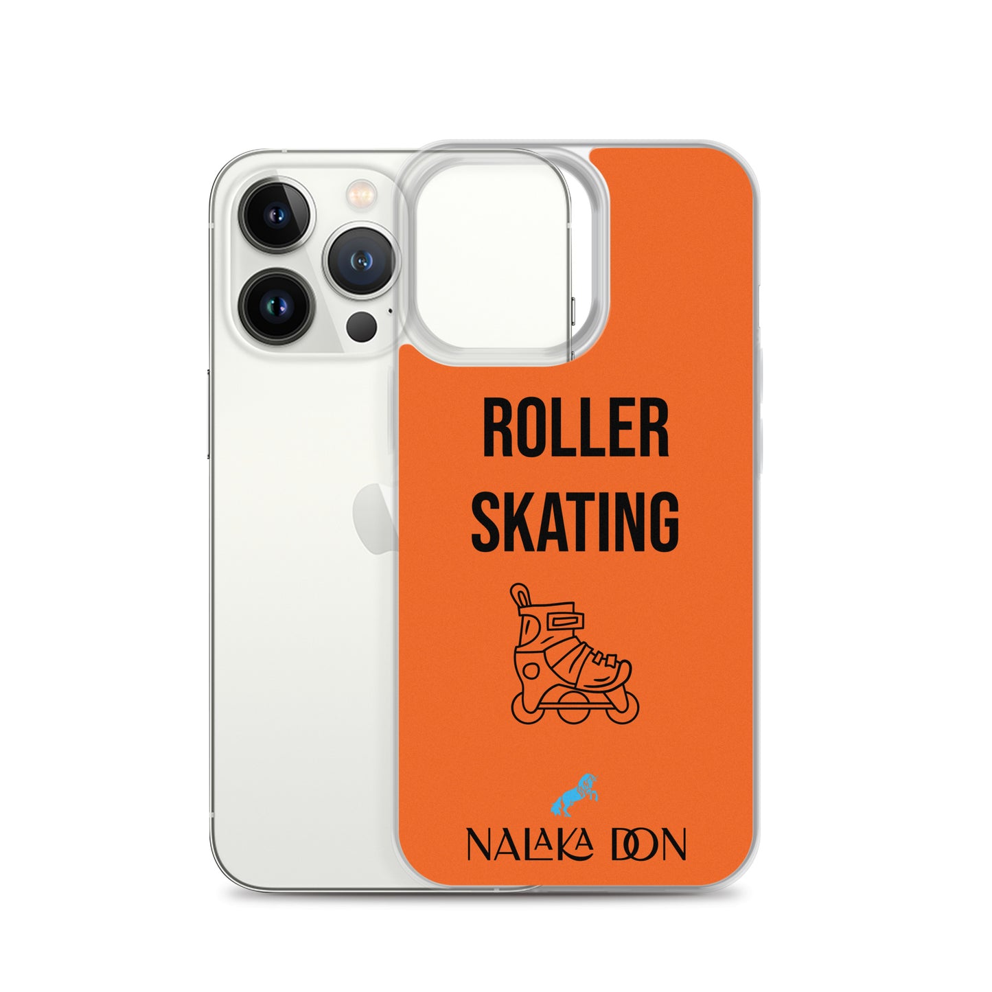 Roller Skating - Clear Case for iPhone®