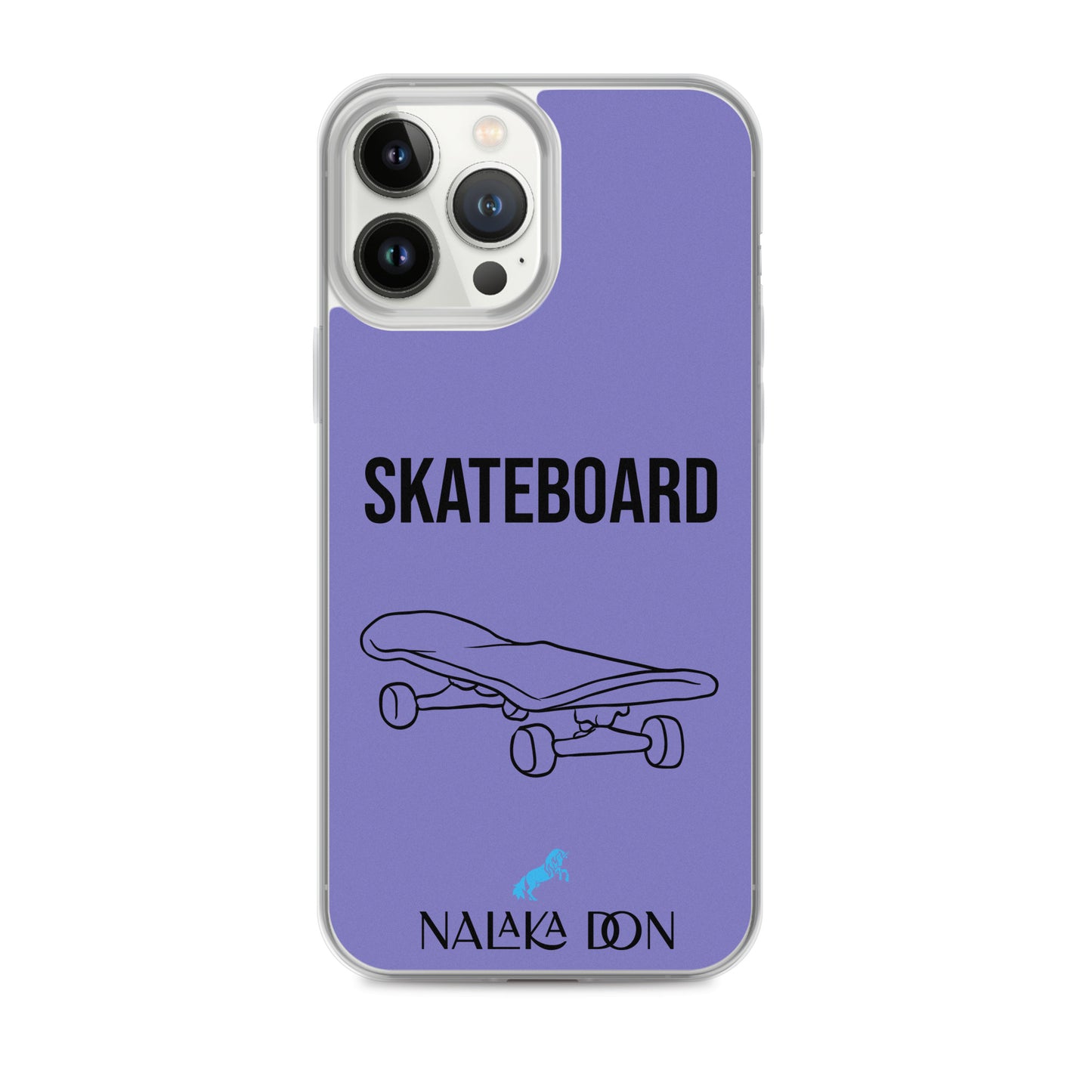 Skateboard - Clear Case for iPhone®