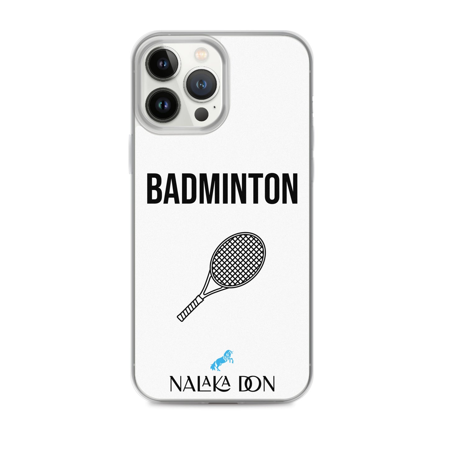 Badminton - Clear Case for iPhone®