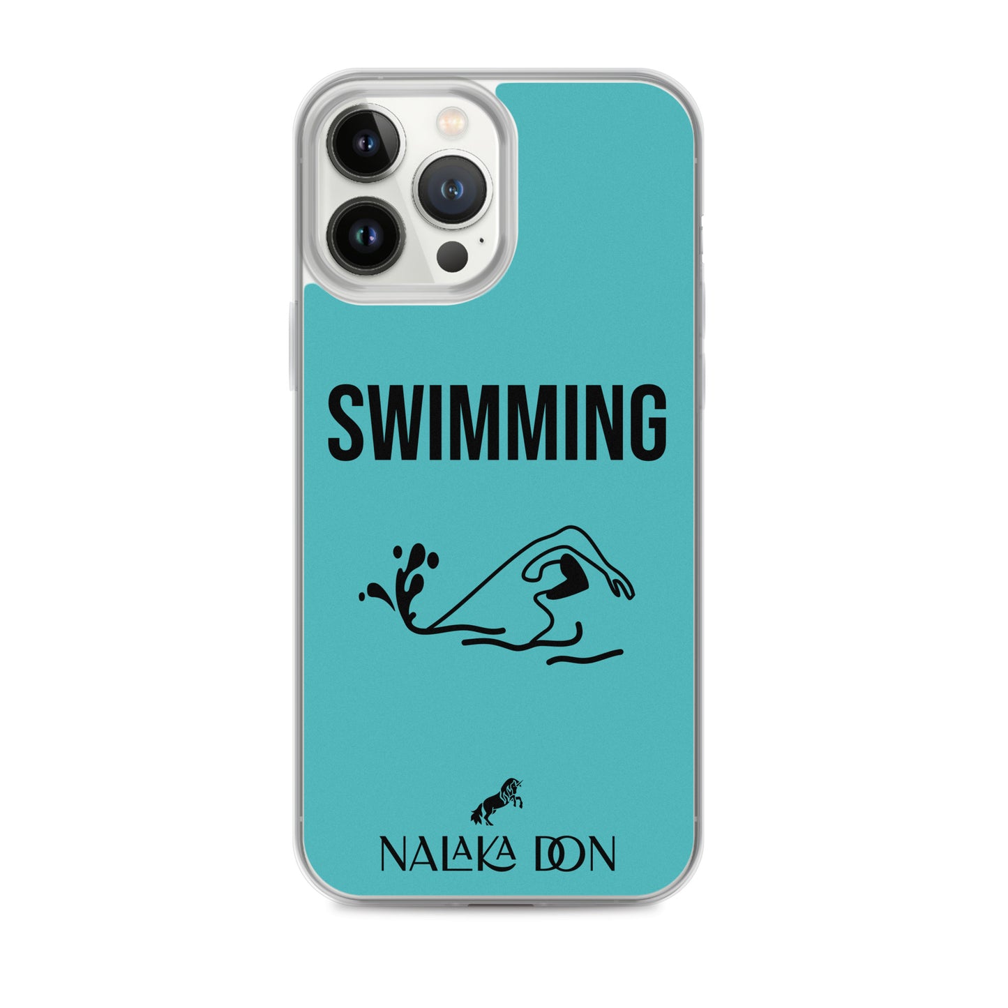 Swimming - Clear Case for iPhone®