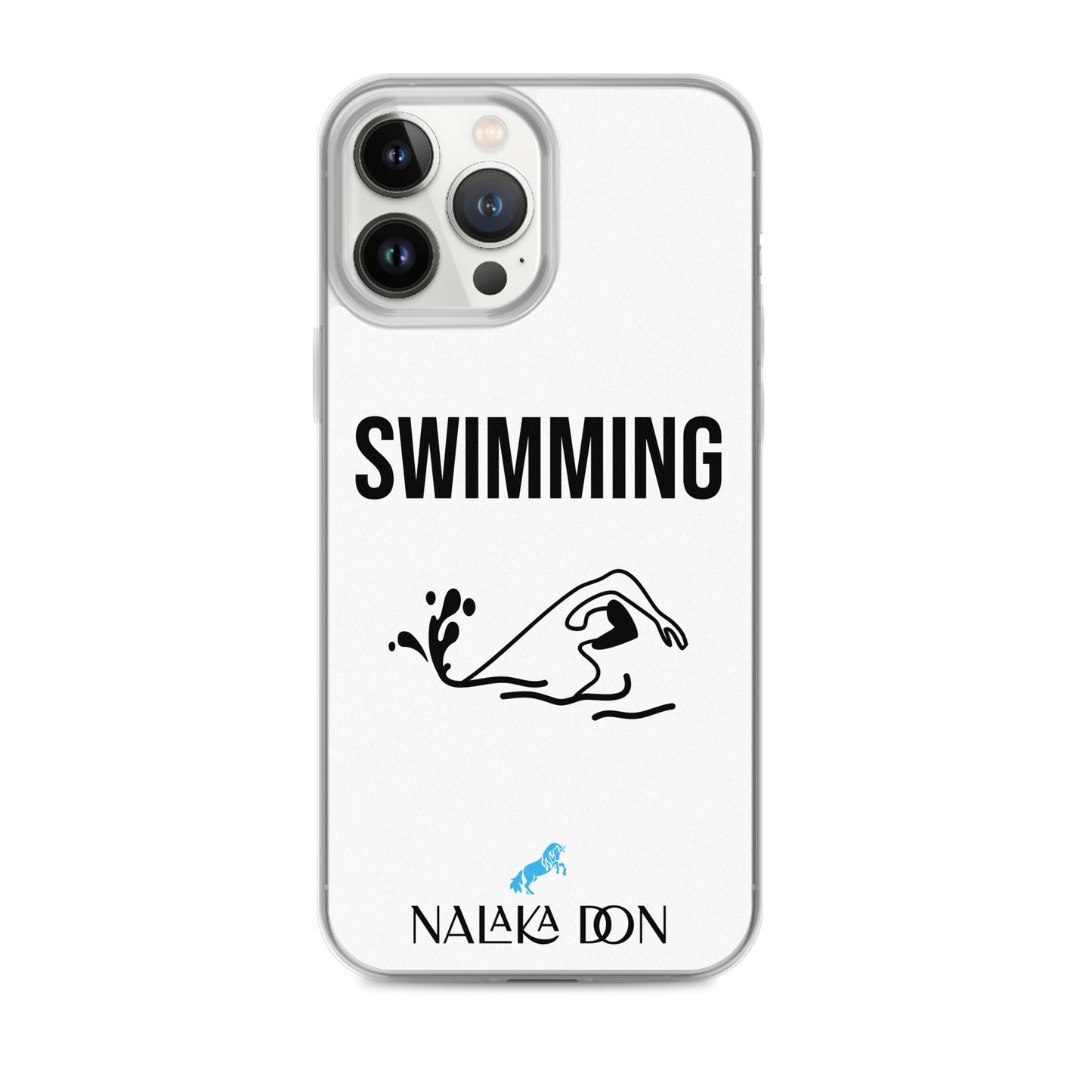 Swimming - Clear Case for iPhone®