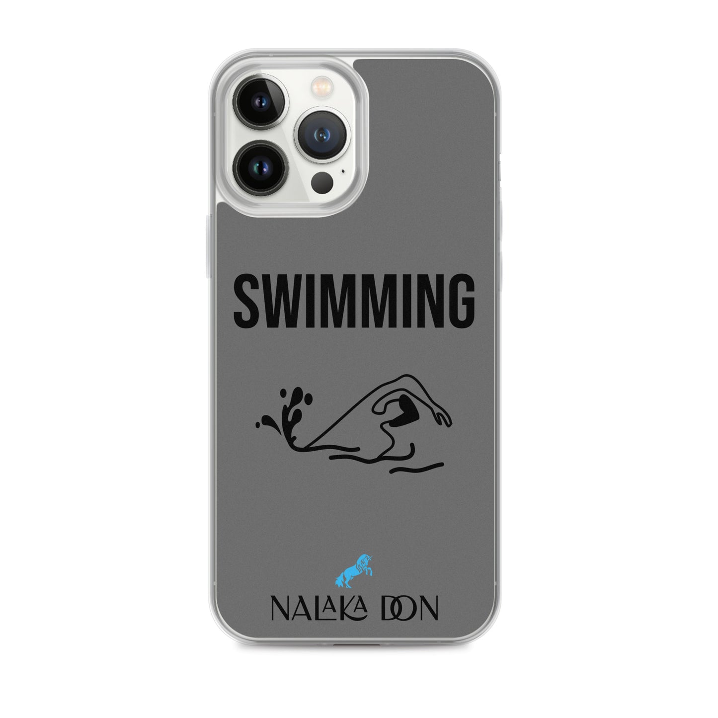 Swimming - Clear Case for iPhone®