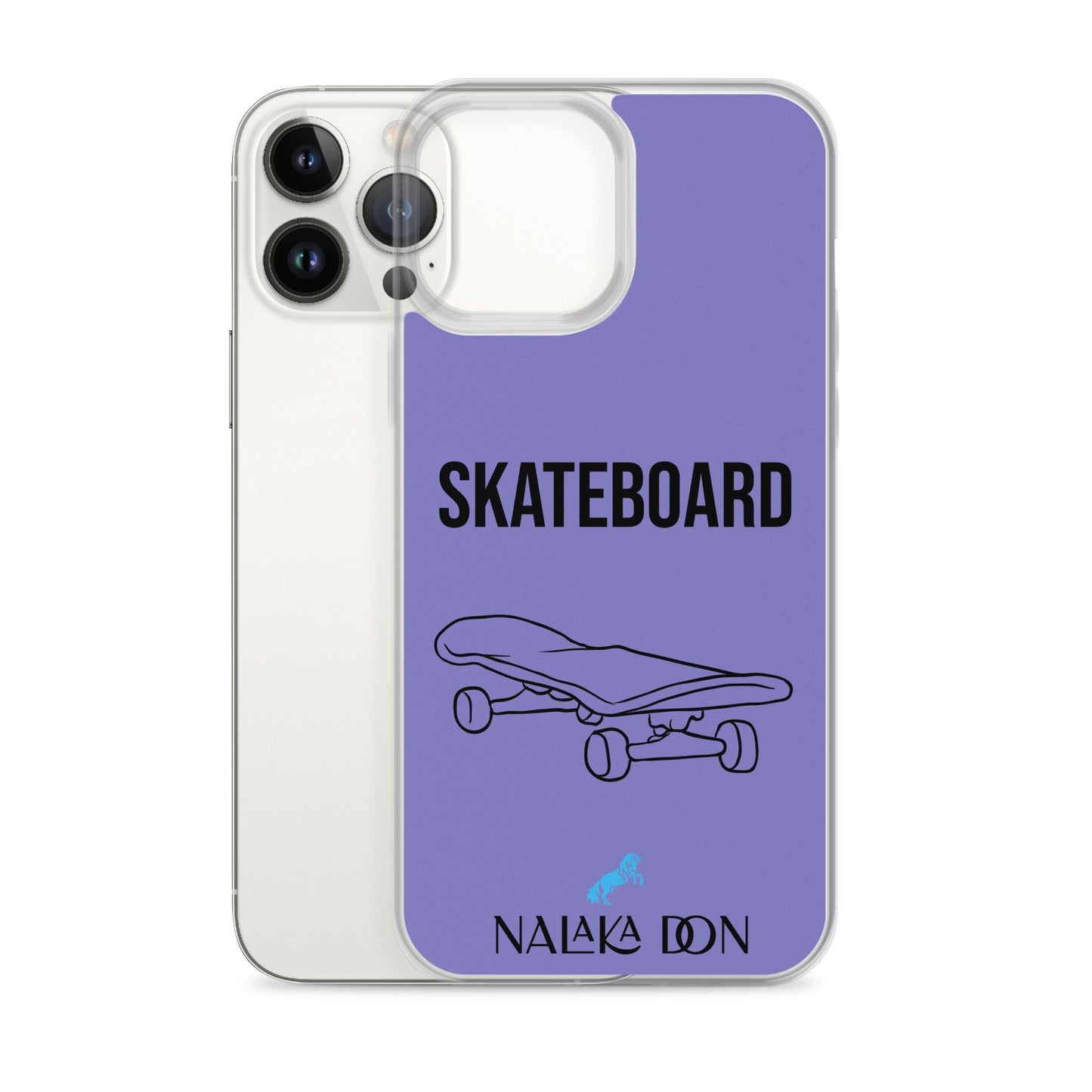 Skateboard - Clear Case for iPhone®