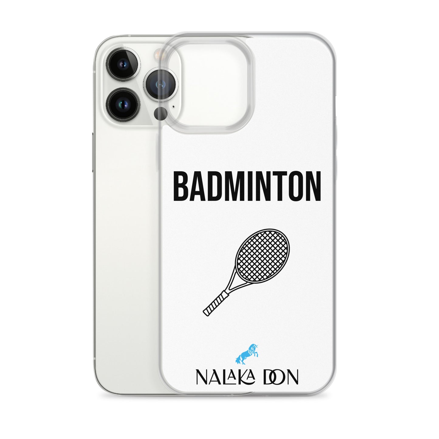 Badminton - Clear Case for iPhone®