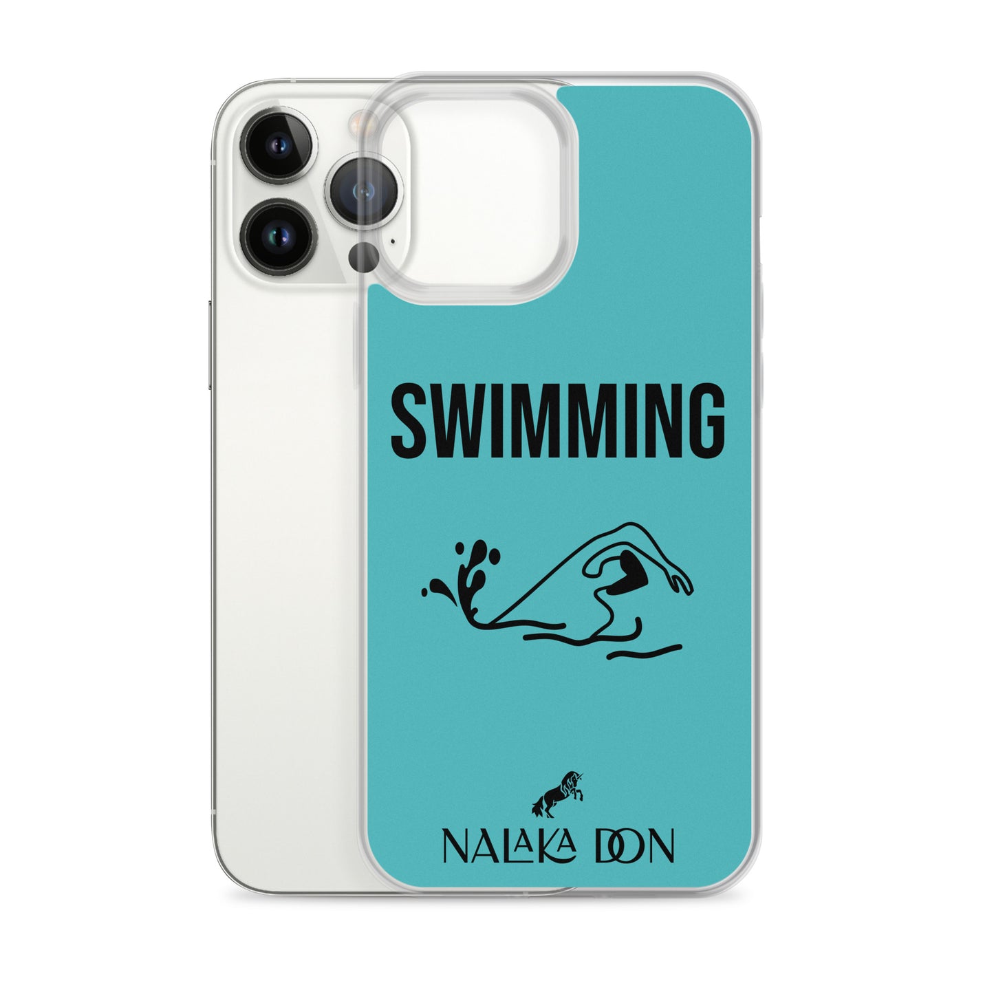 Swimming - Clear Case for iPhone®