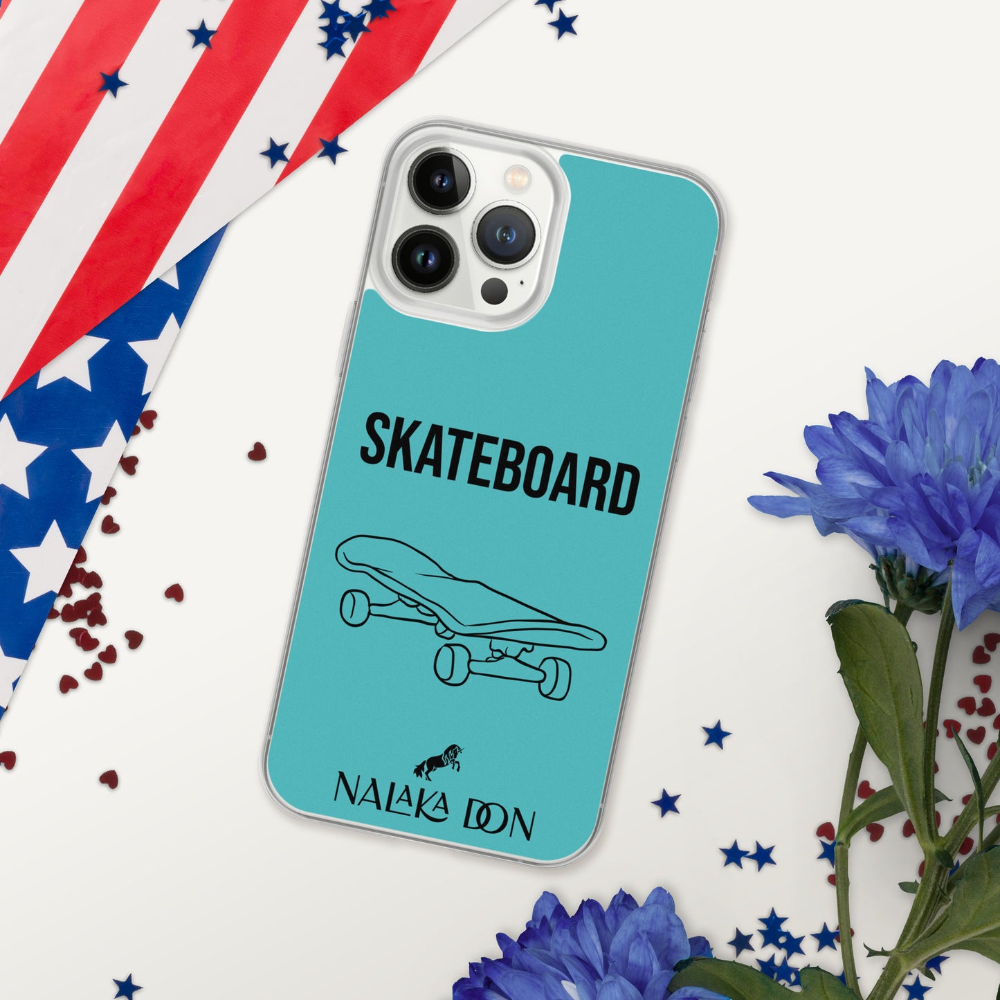 Skateboard - Clear Case for iPhone®