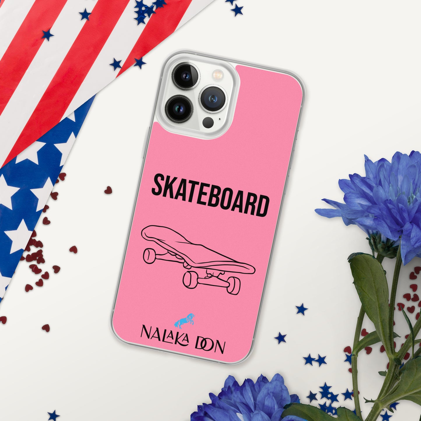 Skateboard - Clear Case for iPhone®