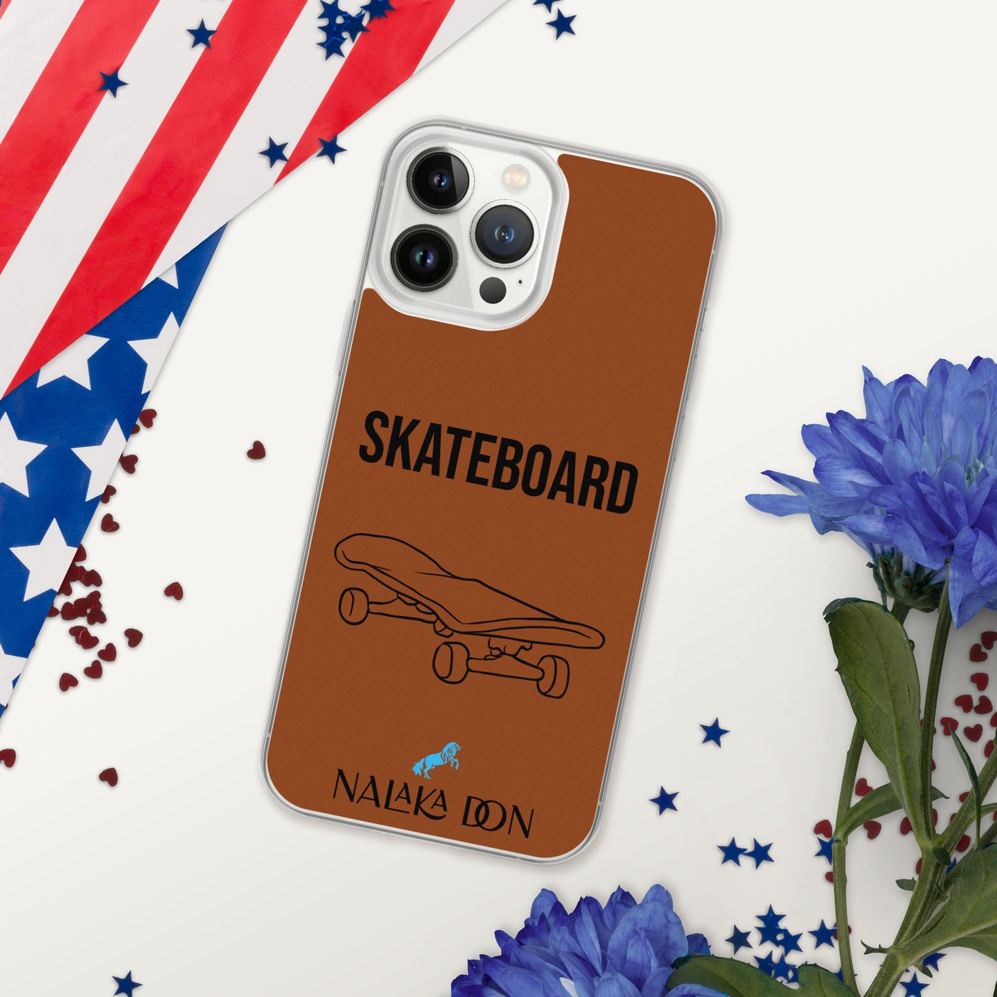 Skateboard - Clear Case for iPhone®
