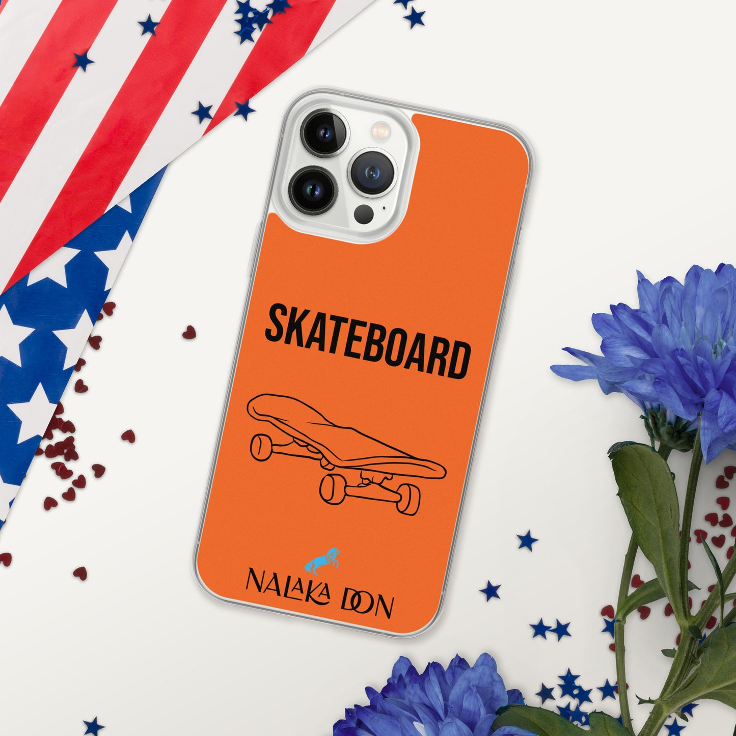 Skateboard - Clear Case for iPhone®