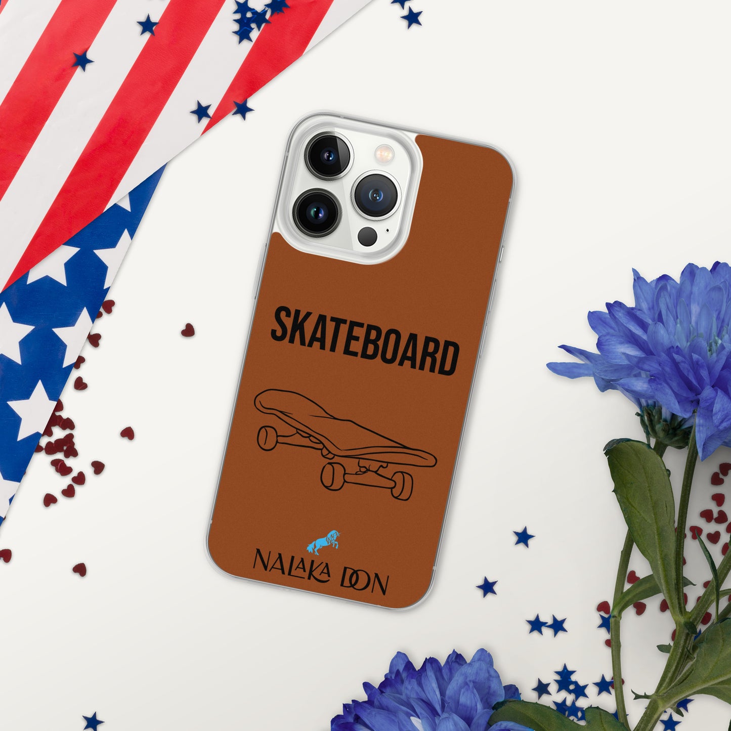 Skateboard - Clear Case for iPhone®