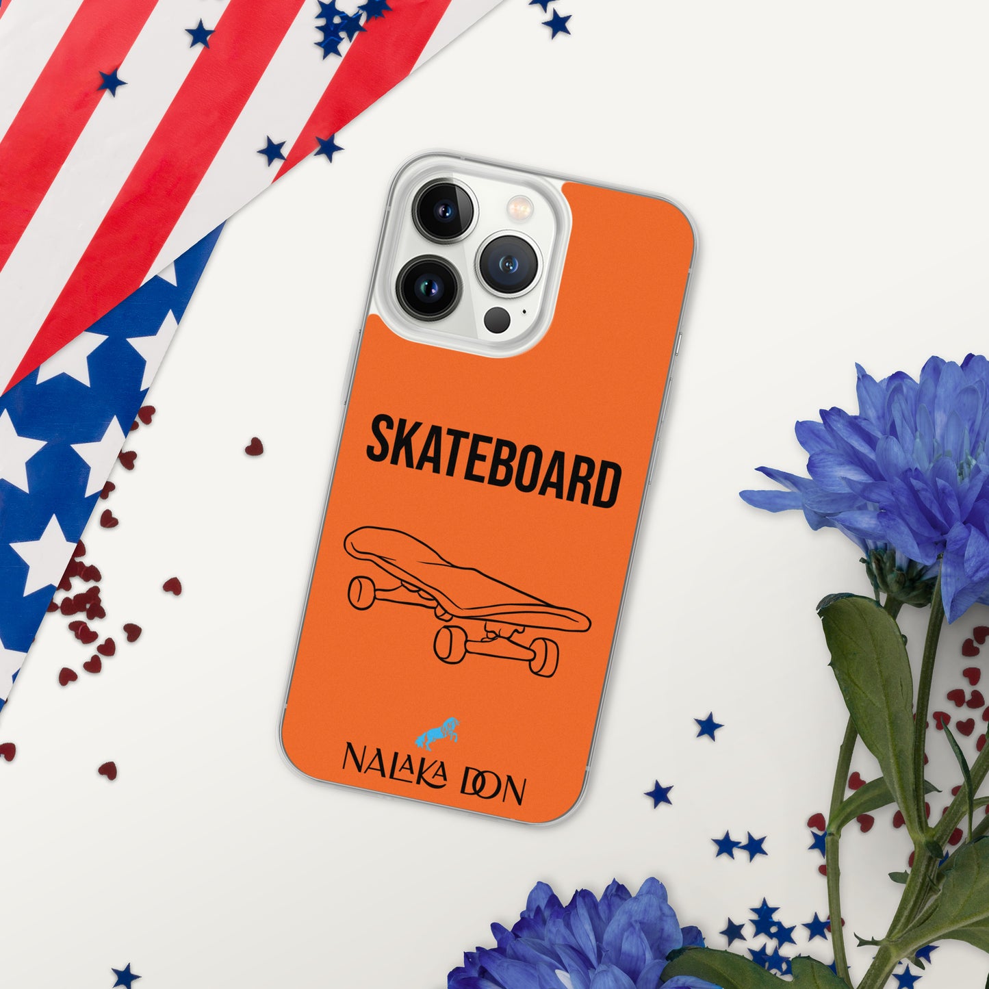 Skateboard - Clear Case for iPhone®