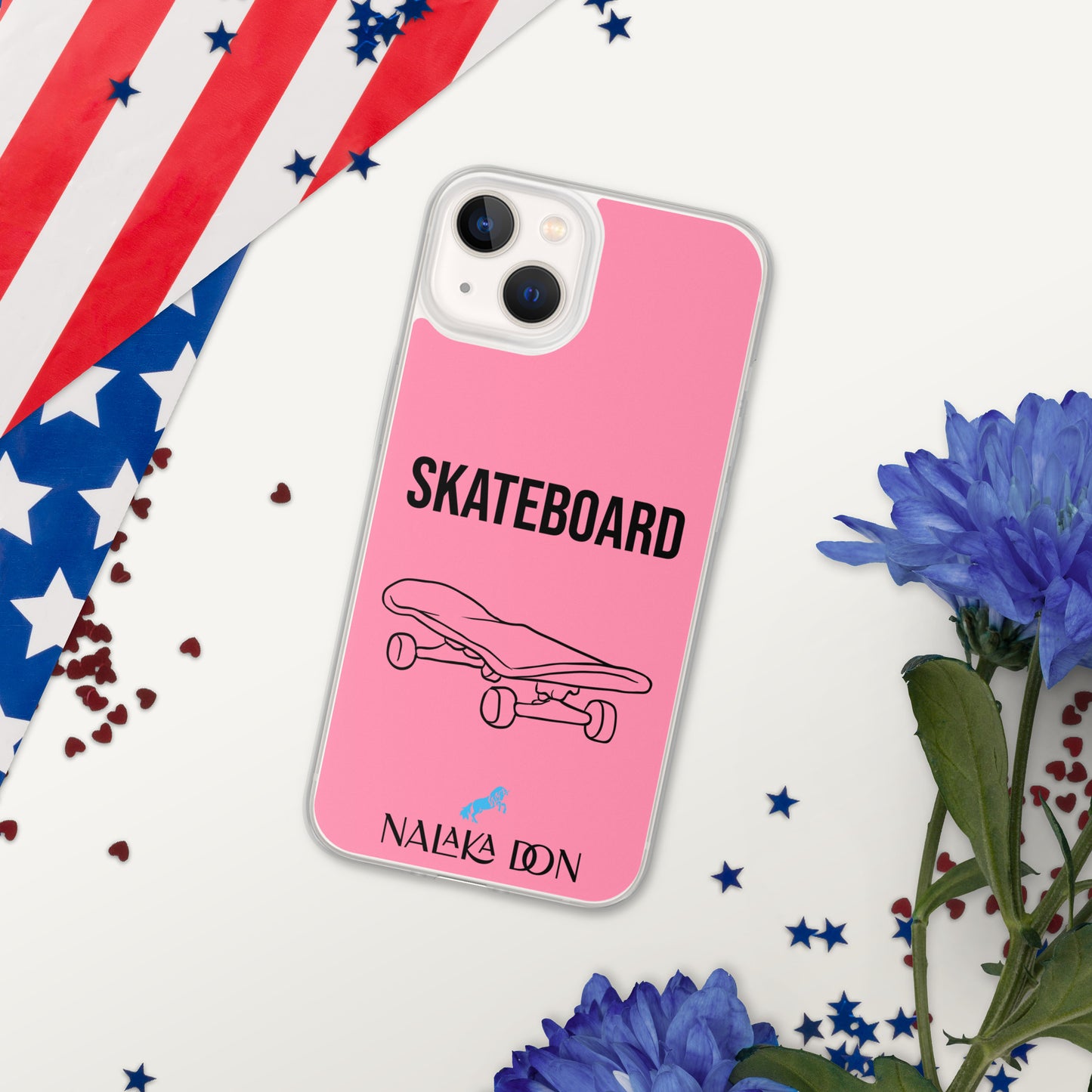 Skateboard - Clear Case for iPhone®