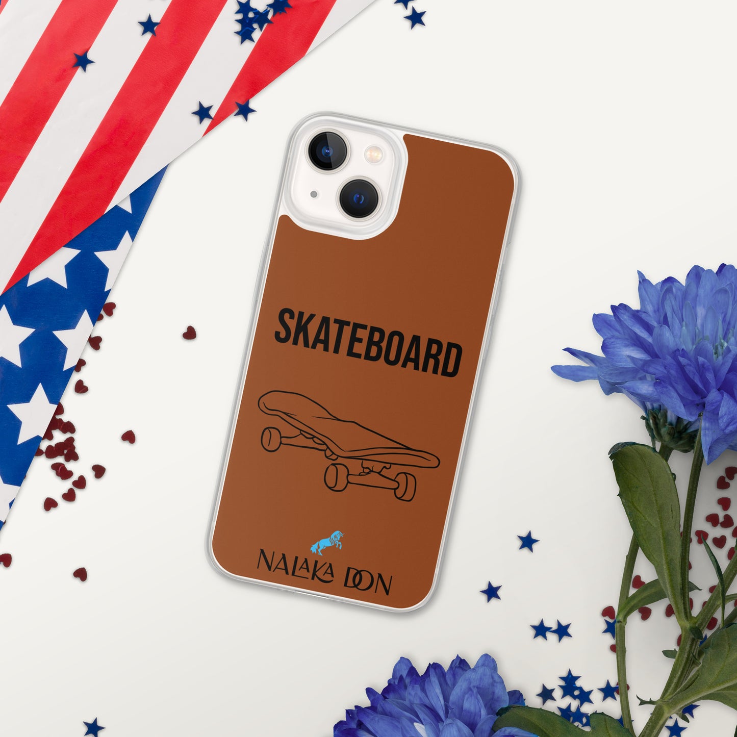 Skateboard - Clear Case for iPhone®