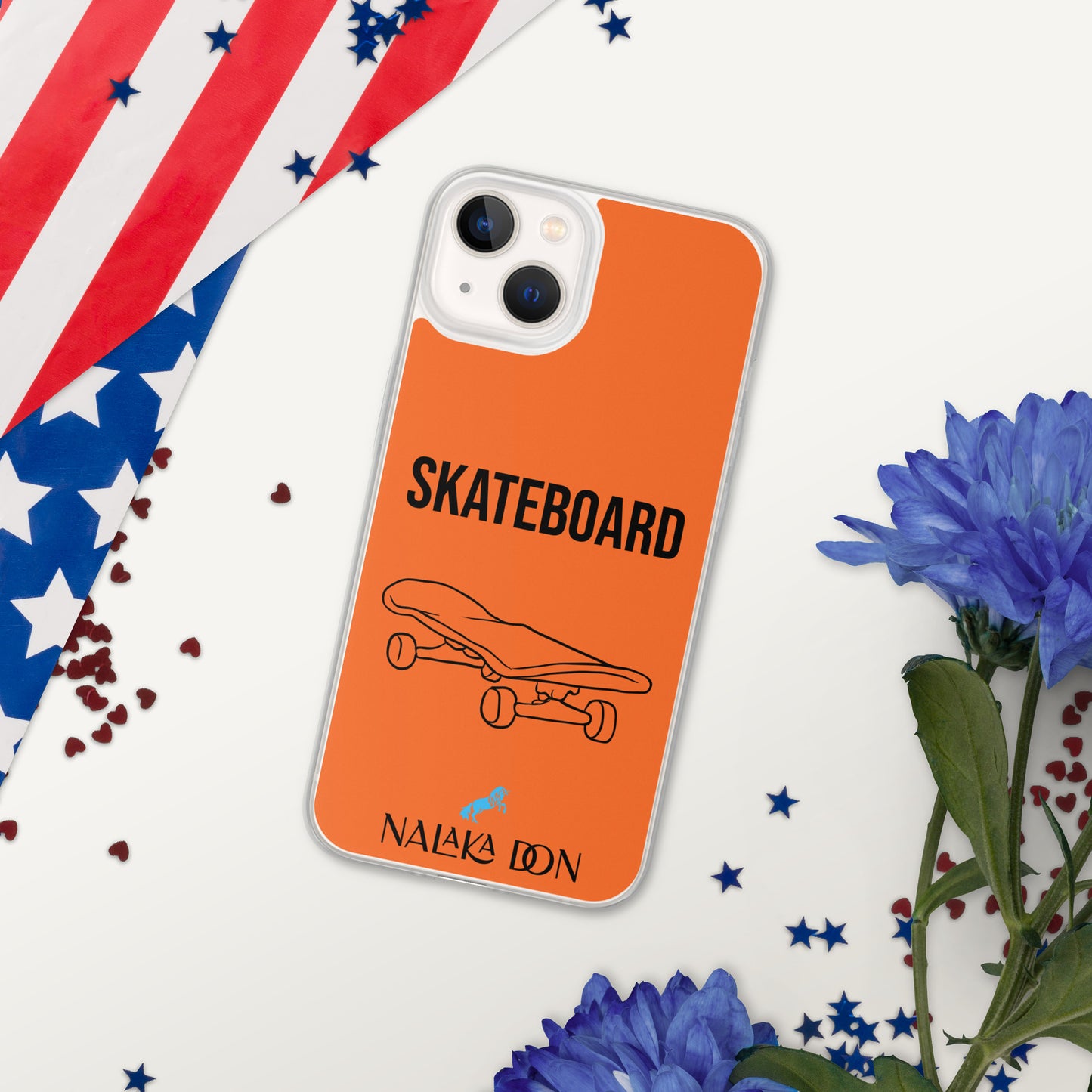 Skateboard - Clear Case for iPhone®