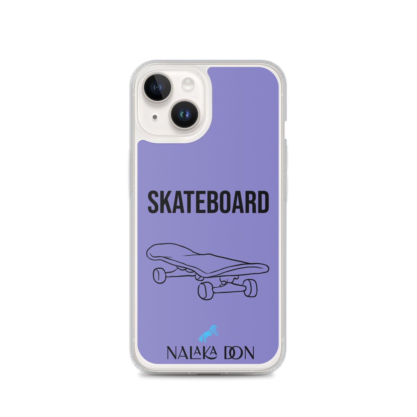 Skateboard - Clear Case for iPhone®