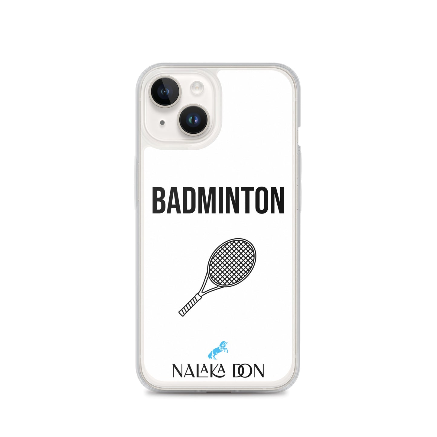 Badminton - Clear Case for iPhone®
