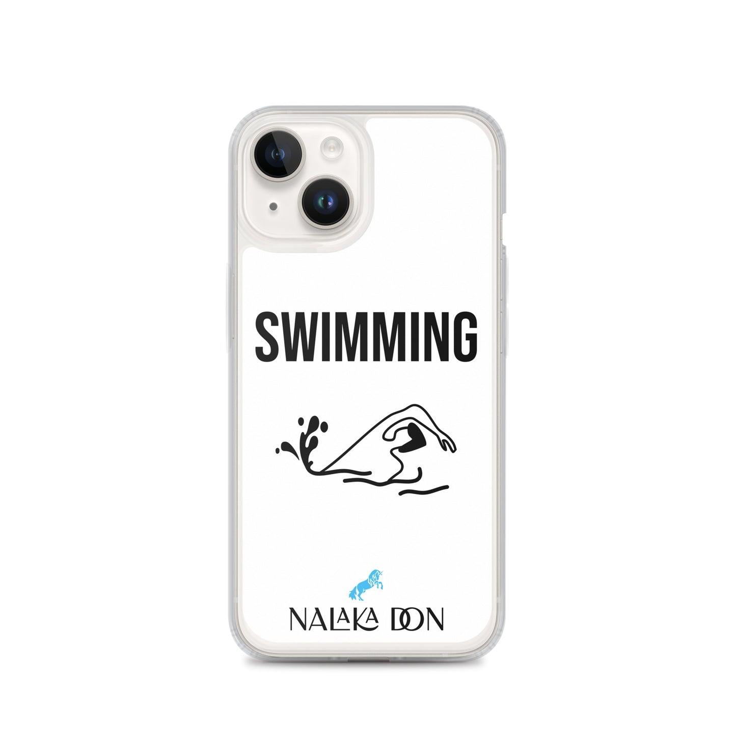 Swimming - Clear Case for iPhone®
