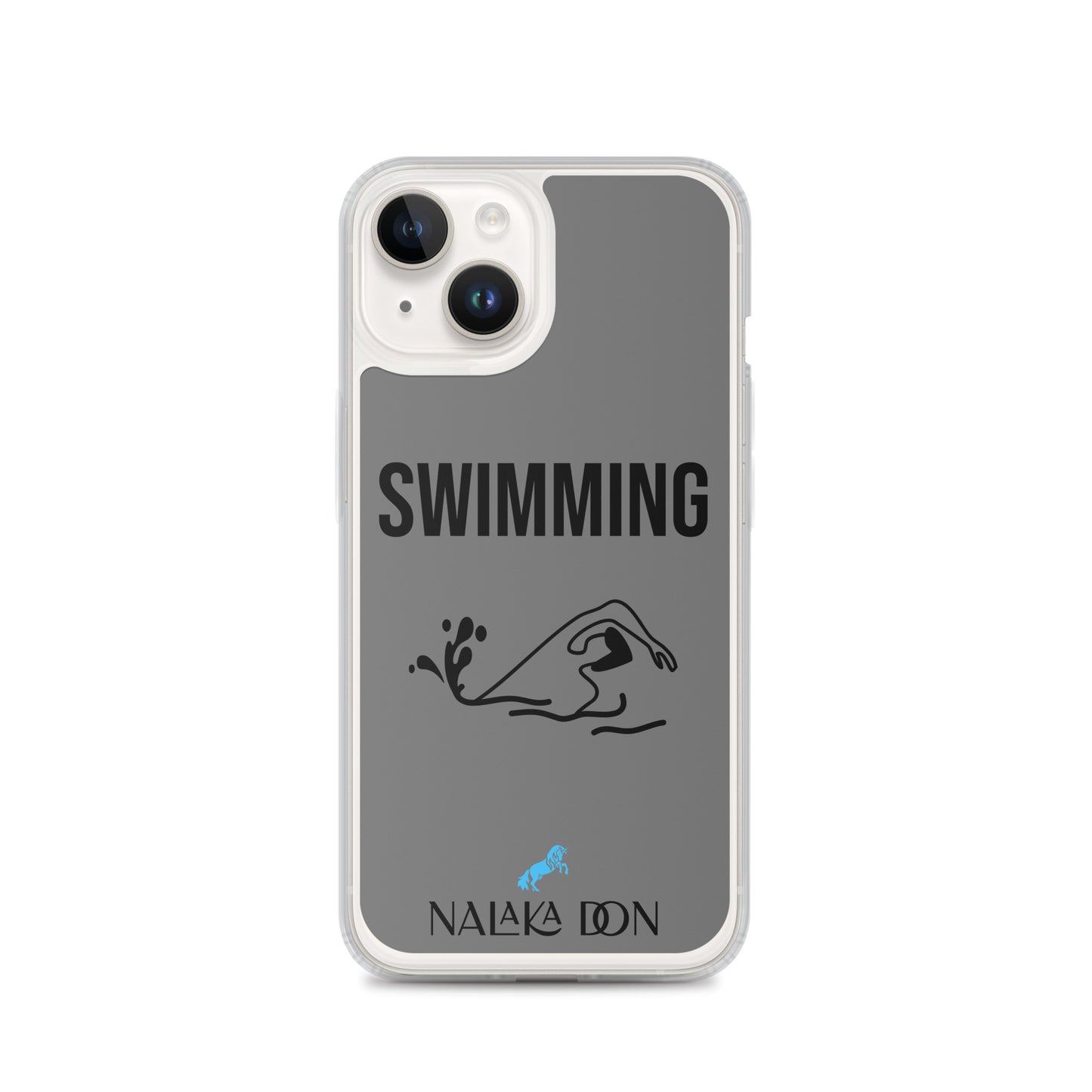 Swimming - Clear Case for iPhone®