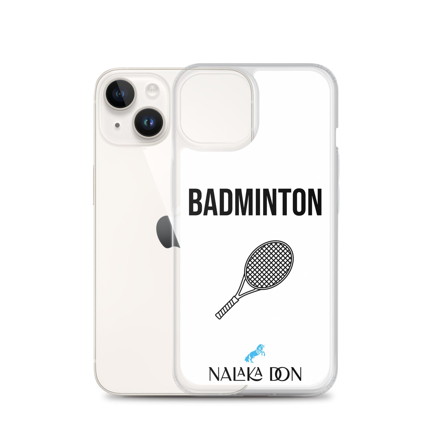 Badminton - Clear Case for iPhone®