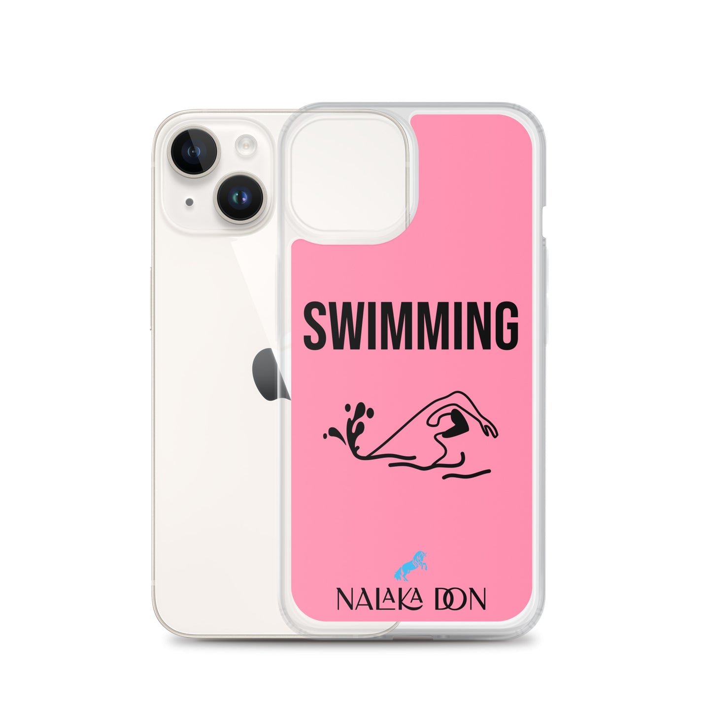 Swimming - Clear Case for iPhone®