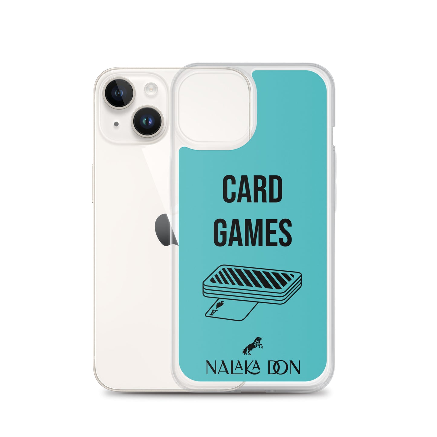 Card Games - Clear Case for iPhone®