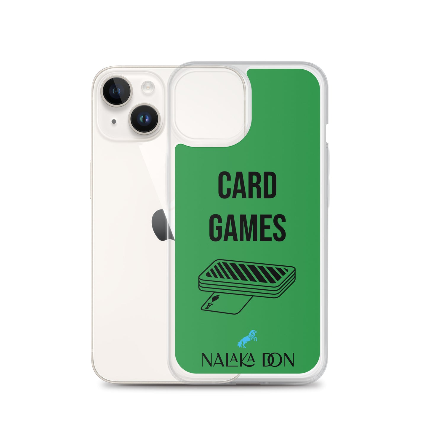 Card Games - Clear Case for iPhone®