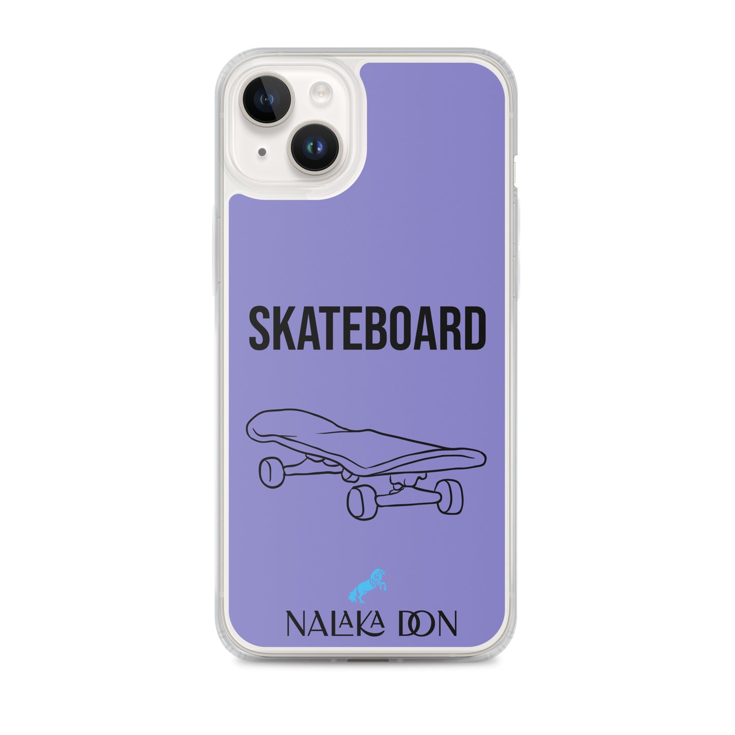 Skateboard - Clear Case for iPhone®