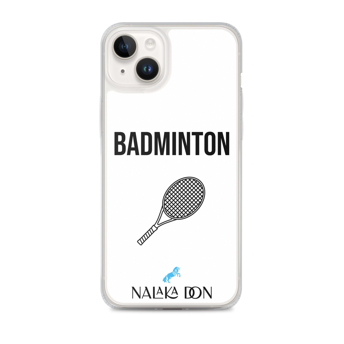 Badminton - Clear Case for iPhone®