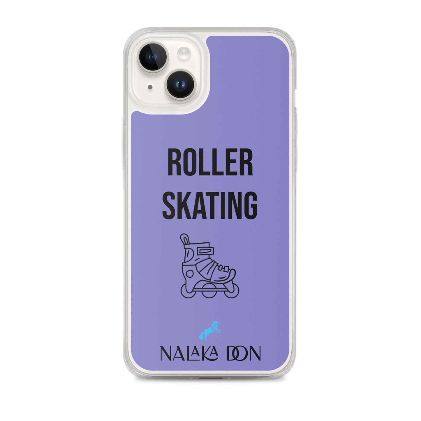 Roller Skating - Clear Case for iPhone®