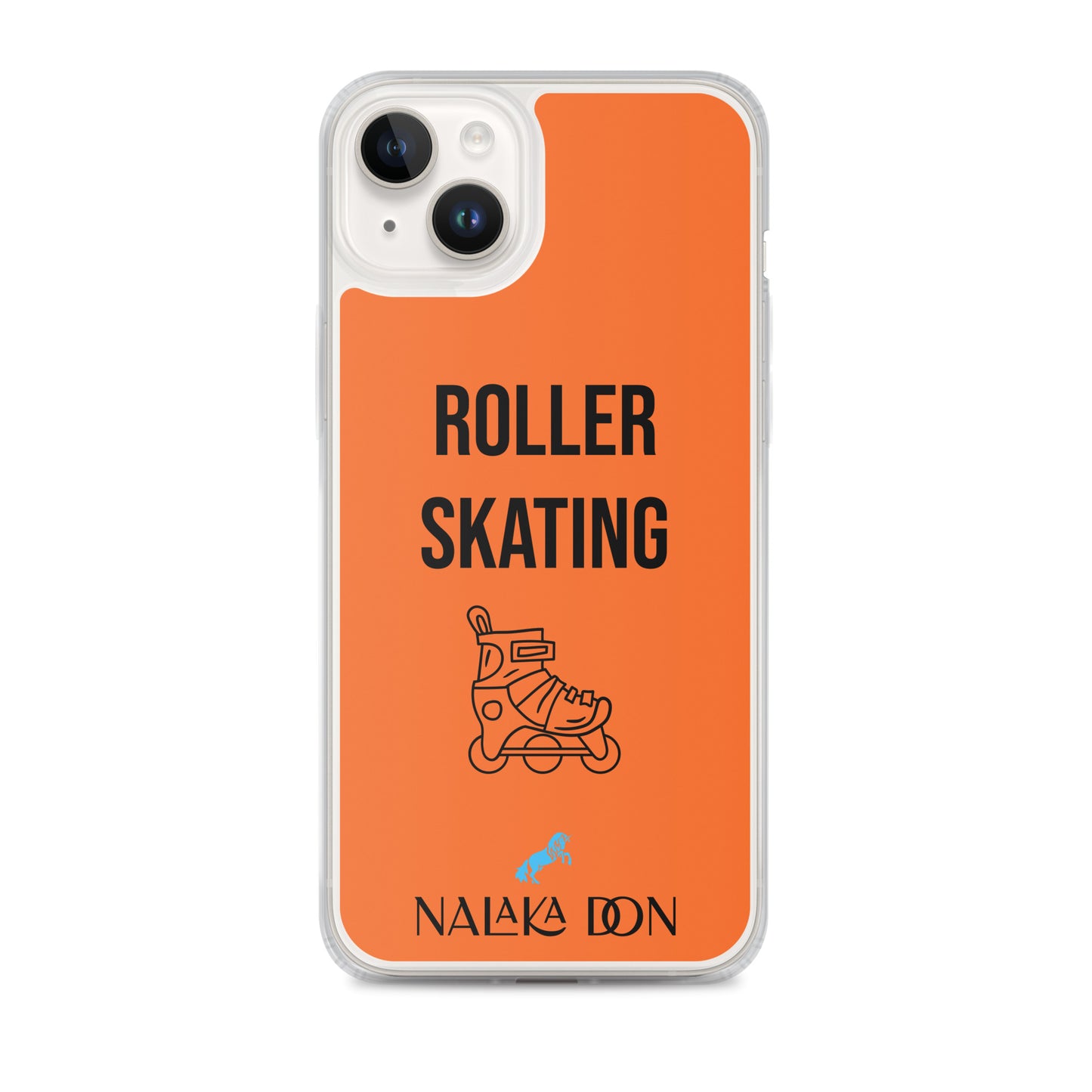 Roller Skating - Clear Case for iPhone®