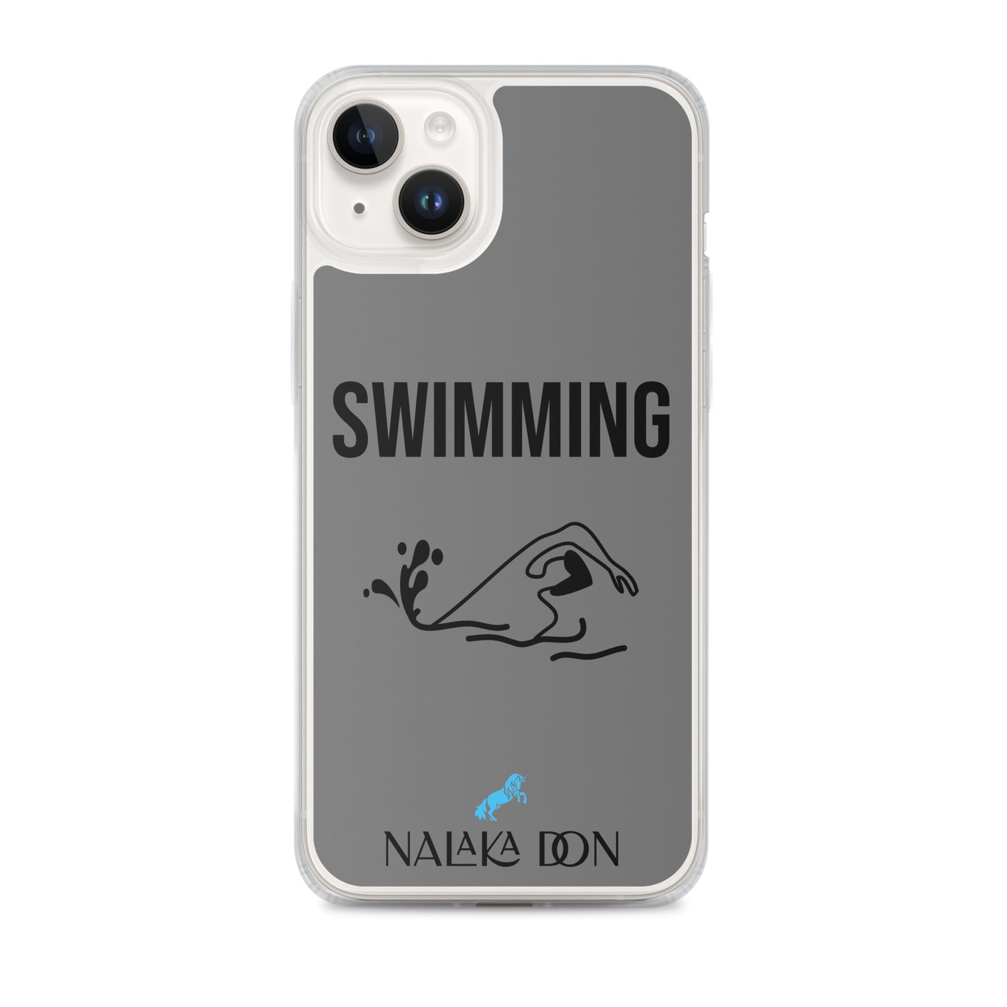 Swimming - Clear Case for iPhone®