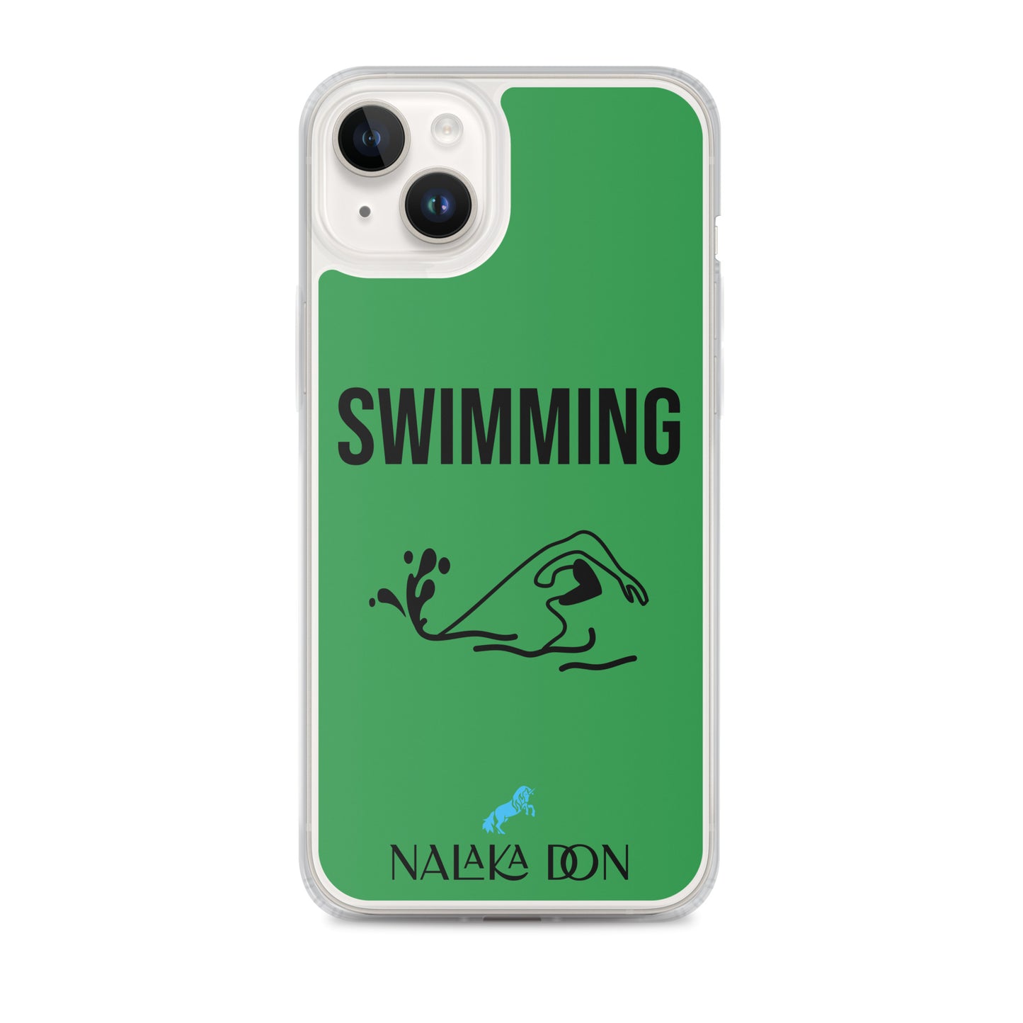 Swimming - Clear Case for iPhone®