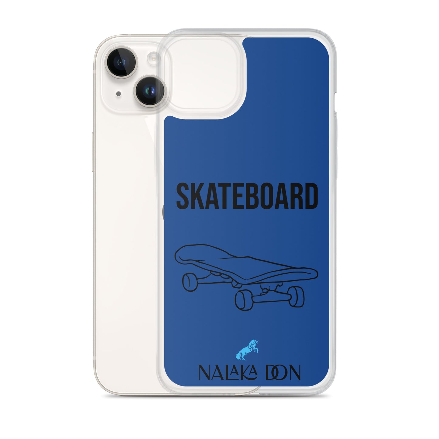 Skateboard - Clear Case for iPhone®