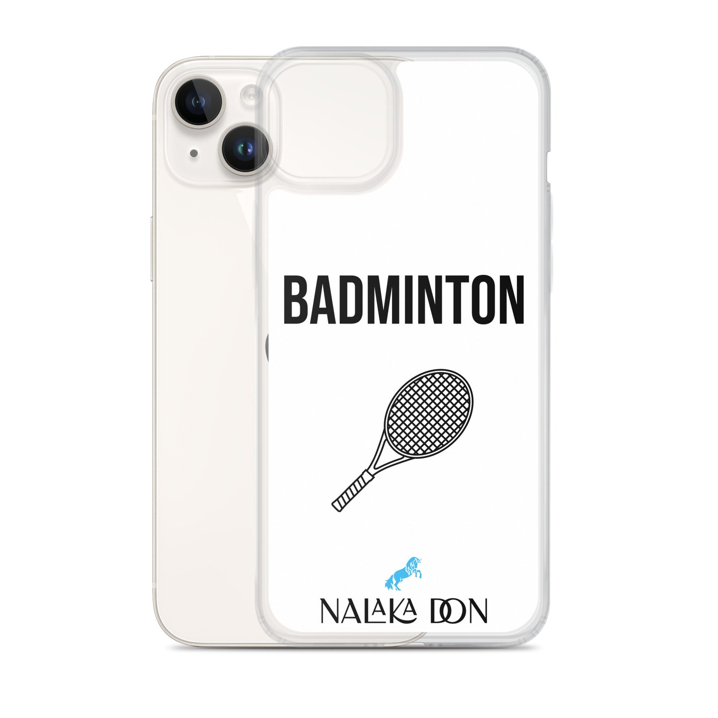 Badminton - Clear Case for iPhone®