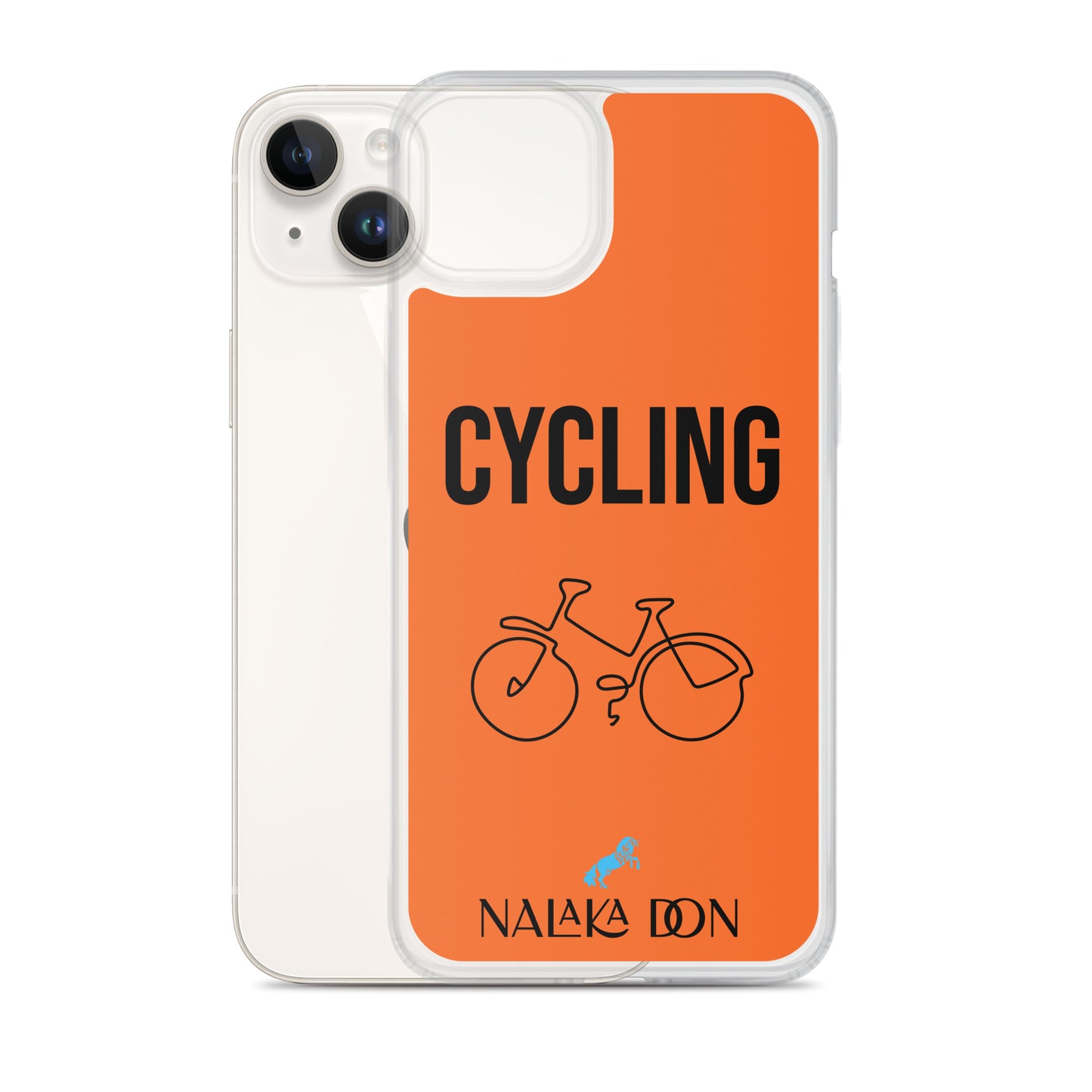 Cycling - Clear Case for iPhone®