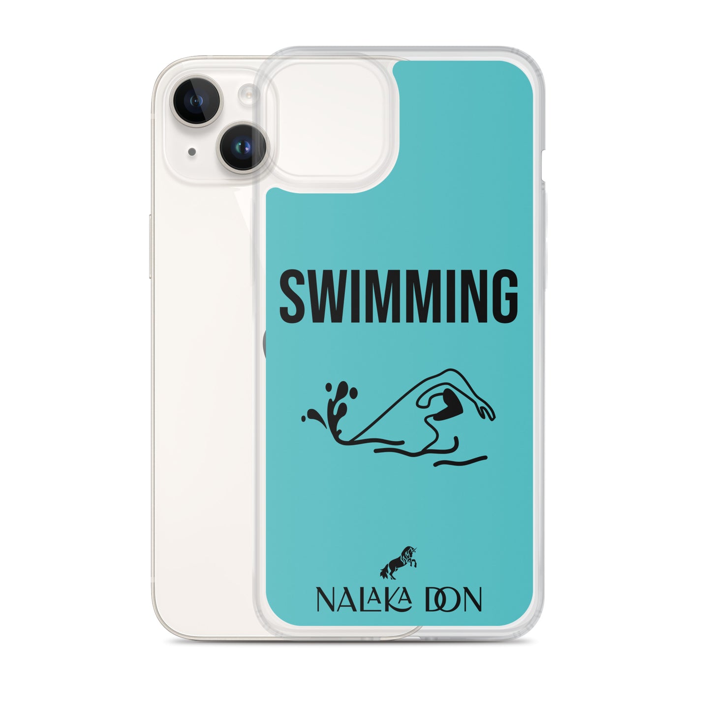 Swimming - Clear Case for iPhone®