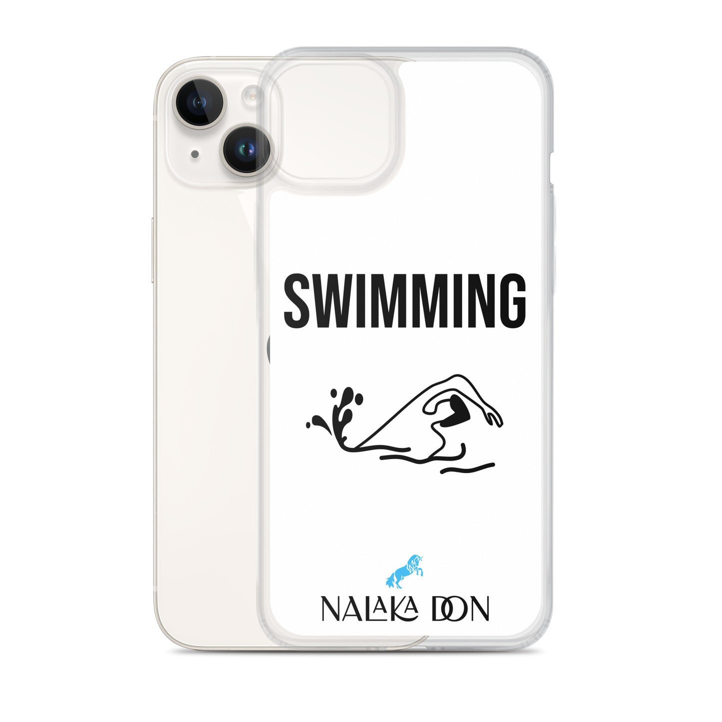 Swimming - Clear Case for iPhone®