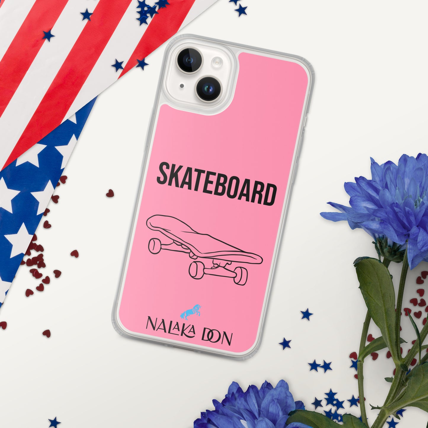 Skateboard - Clear Case for iPhone®