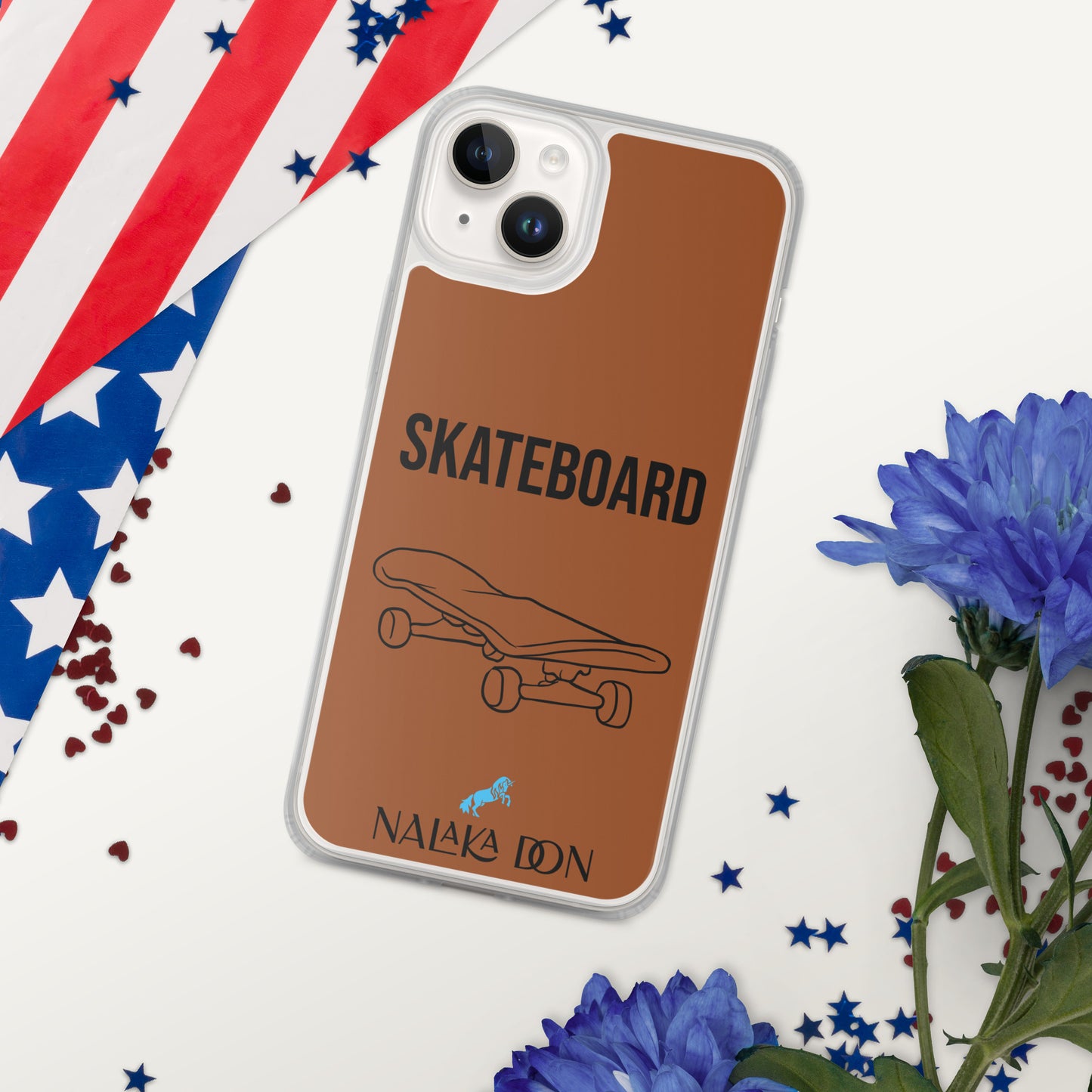 Skateboard - Clear Case for iPhone®