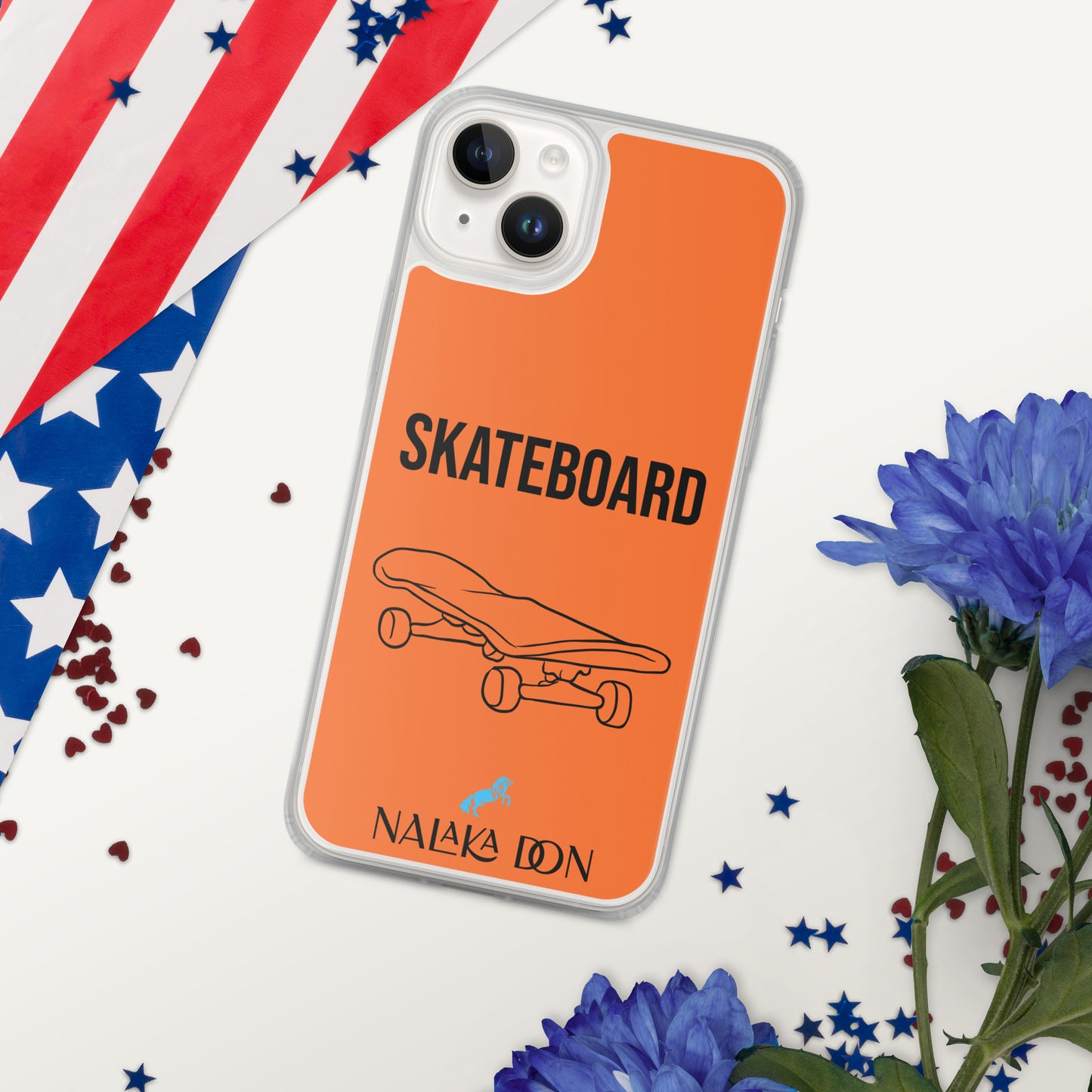 Skateboard - Clear Case for iPhone®