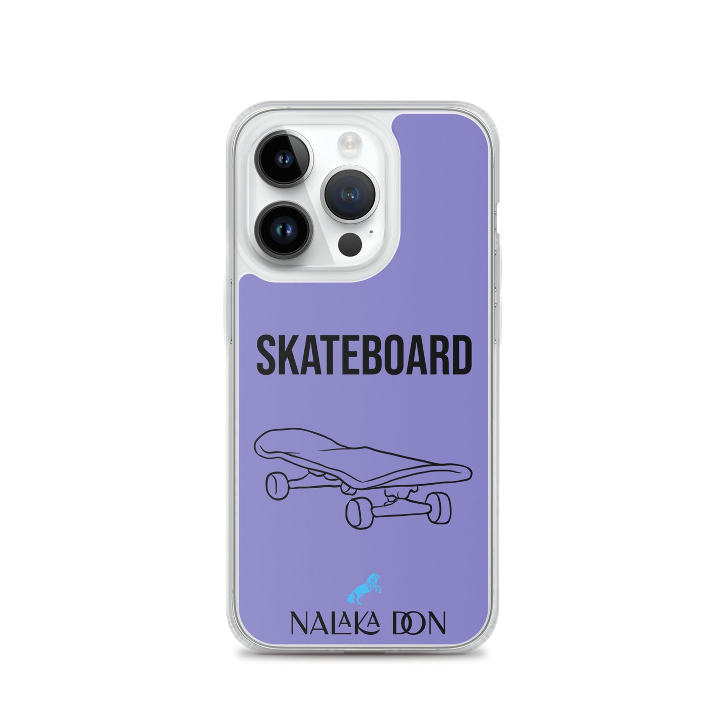 Skateboard - Clear Case for iPhone®