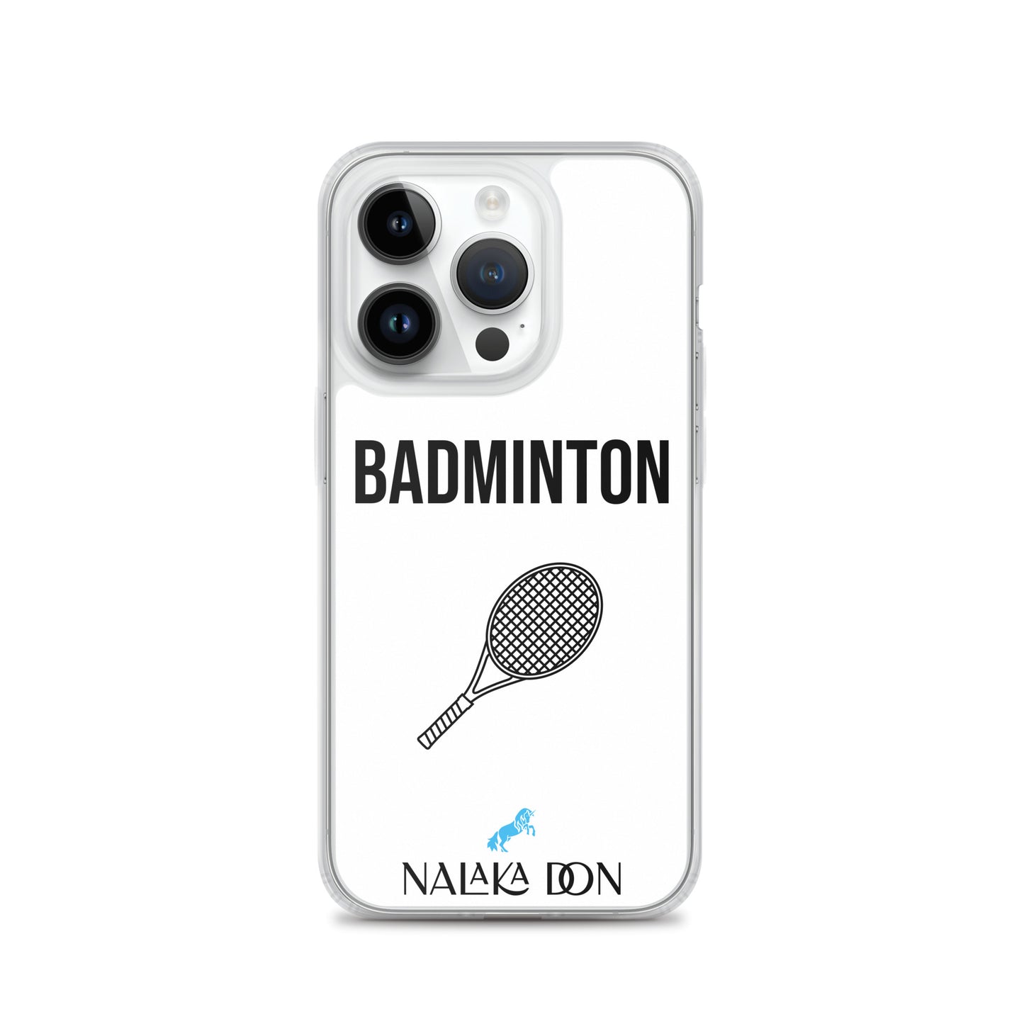 Badminton - Clear Case for iPhone®