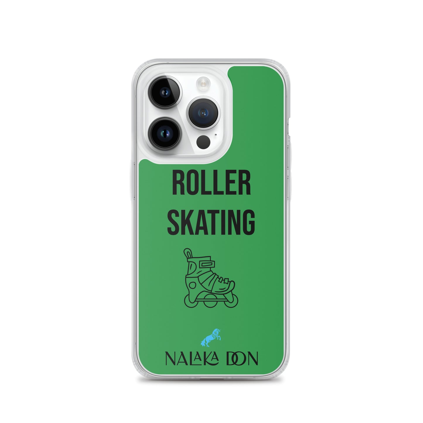 Roller Skating - Clear Case for iPhone®