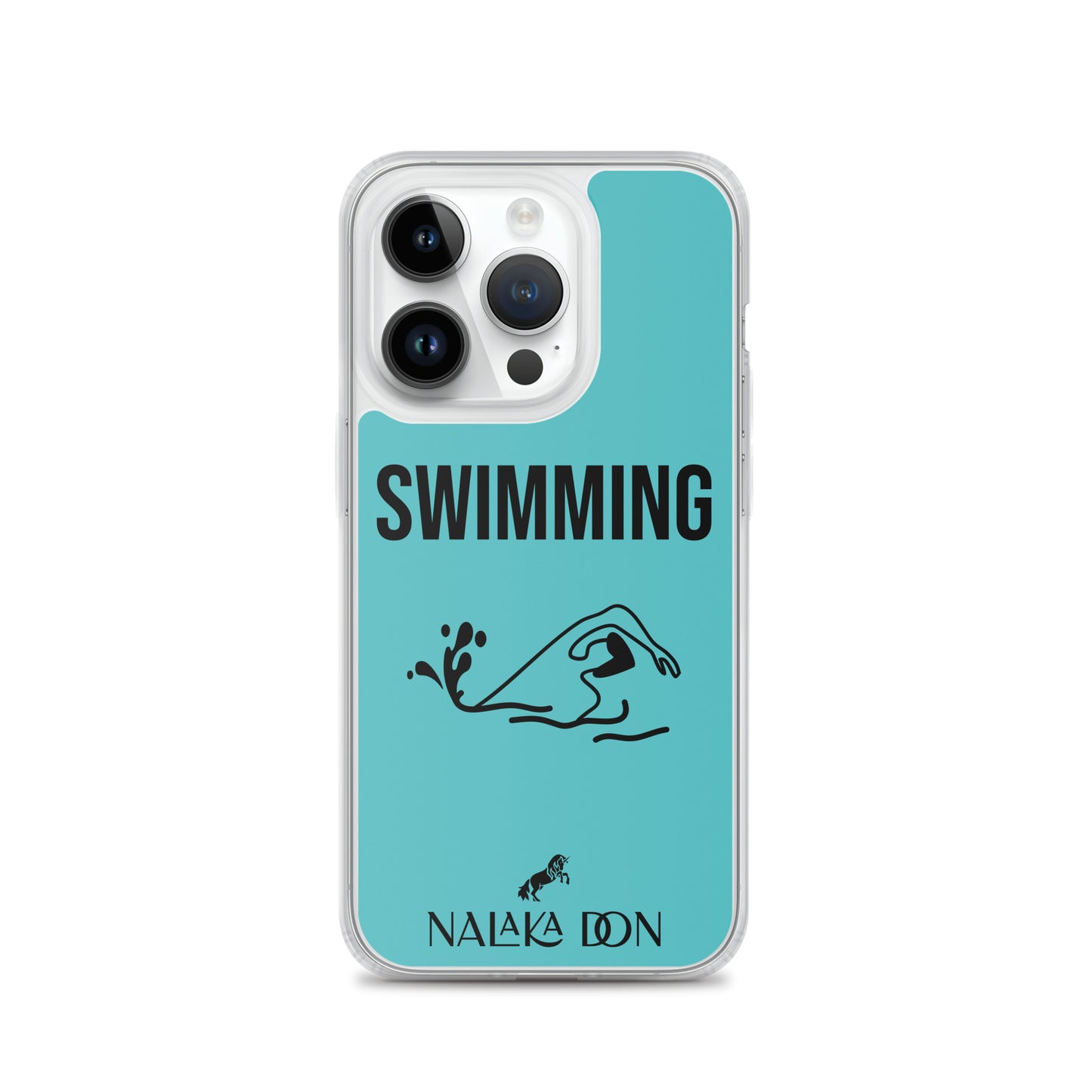 Swimming - Clear Case for iPhone®